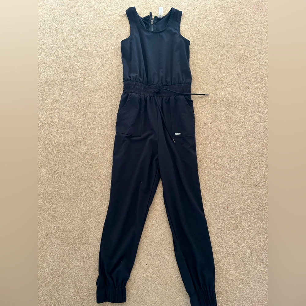 Justice girls black jumpsuit